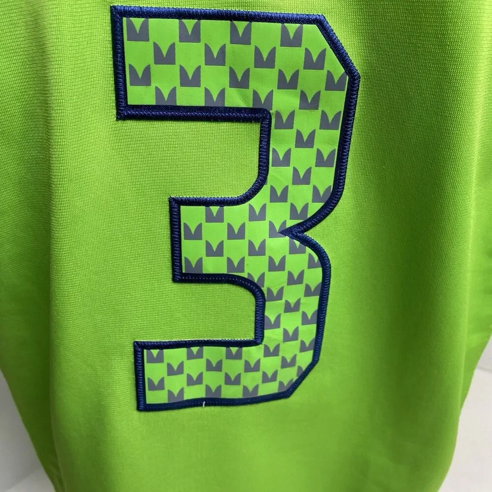 Nike NFL Seattle Seahawks Jersey Youth XL Green Color Rush Russell Wilson